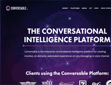 Tablet Screenshot of conversable.com